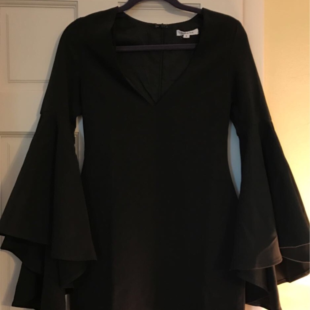 Black cocktail dress
